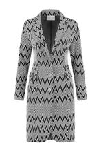 Helena Hart tuxy zig zag blazer jasje dames afslankend mt XL, Ophalen of Verzenden, Zo goed als nieuw, Maat 46/48 (XL) of groter