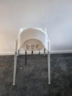 Witte kinderstoel met tafelblad Antilop, Ophalen, Gebruikt, Overige typen, Gordel(s)