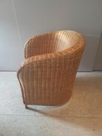 Rieten fauteuil., Huis en Inrichting, Ophalen, ., Zo goed als nieuw, .