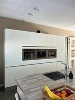 Moderne greeploze eilandkeuken – Bauknecht GEDEMONTEERD, Wit, Overige typen, Ophalen of Verzenden, Zo goed als nieuw