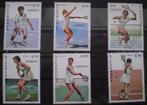 Nicaragua - 6x Tennis - 1987, Verzenden, Gestempeld, Sport
