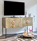 Dressoir NOA 4- deurs, 150 tot 200 cm, Zo goed als nieuw, 25 tot 50 cm, Met deur(en)