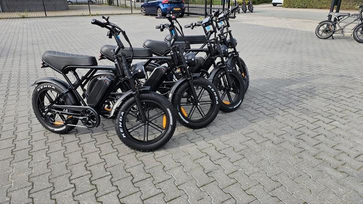 Fatbike Ouxi H9 Nieuwste Model NFC Tag display Glans Zwart, Fietsen en Brommers, Elektrische fietsen, Nieuw, Overige merken, 59 cm of meer