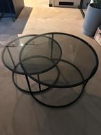 Salontafels, Huis en Inrichting, Ophalen, 50 tot 100 cm, Rond, Zo goed als nieuw