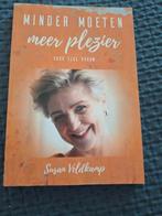 Susan Veldkamp - Minder moeten meer plezier, Ophalen of Verzenden, Gelezen, Susan Veldkamp