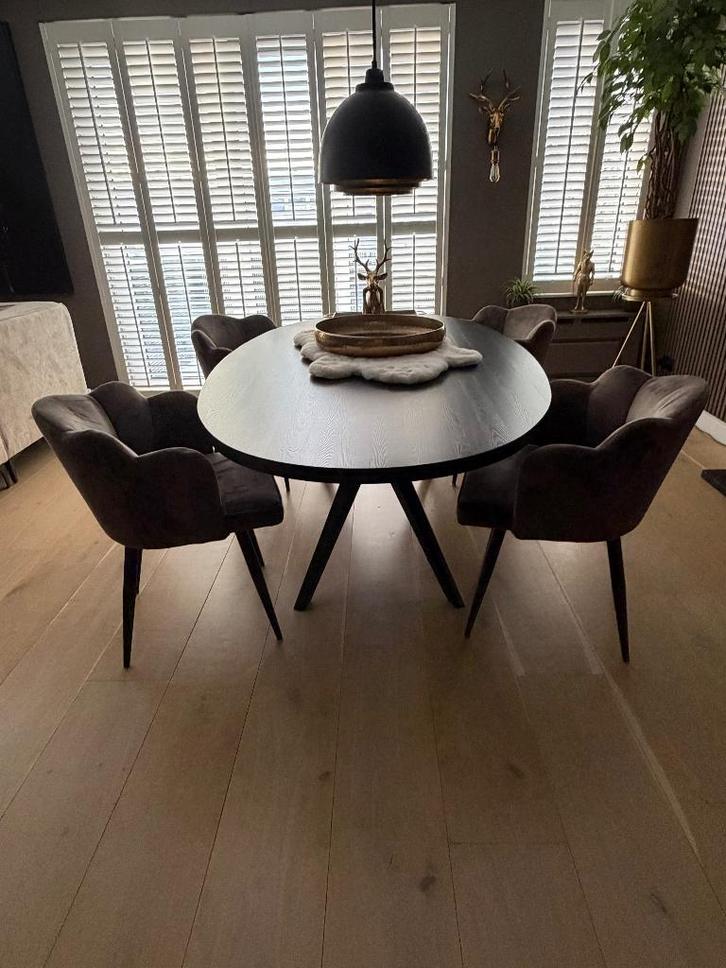 Eettafel ovaal, Huis en Inrichting, Tafels | Eettafels, Zo goed als nieuw, 100 tot 150 cm, 200 cm of meer, Vijf personen of meer
