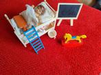 Vintage poppenhuis kinderkamer, Ophalen of Verzenden, Gebruikt, Poppenhuis