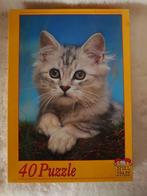 puzzel 40st poes, Ophalen of Verzenden, 10 tot 50 stukjes, Zo goed als nieuw