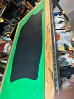 Zwarte kleur tuigleer 2,5-3 mm dikte half soepel nr 5, Hobby en Vrije tijd, Zwart, Leer of Kunstleer, Ophalen of Verzenden, Zo goed als nieuw