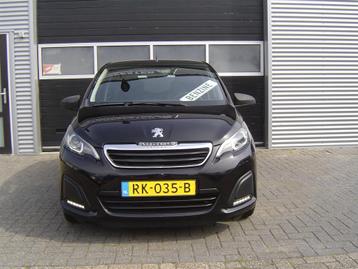 Peugeot 108 1.0 12V E-vti 51KW 5DR BJ 2017 Zwart beschikbaar voor biedingen
