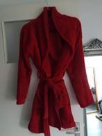 Wehkamp dames fleece badjas rood ( knie lengte ), Wehkamp, Ophalen of Verzenden, Gedragen, Maat 36 (S)