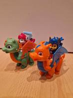 Paw Patrol Rescue knights draakje en pup speelgoed, Ophalen of Verzenden, Zo goed als nieuw