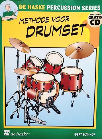 Methode voor Drumset 1. De Haske. Met Cd. Ongebruikt.  beschikbaar voor biedingen