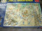 Jan v Haasteren puzzel Middeleeuwen, Hobby en Vrije tijd, Denksport en Puzzels, Ophalen of Verzenden, 500 t/m 1500 stukjes, Zo goed als nieuw