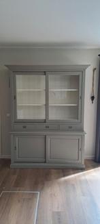Grijze buffetkast, Huis en Inrichting, Kasten | Buffetkasten, Ophalen, Gebruikt, 50 tot 75 cm, 200 cm of meer