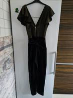 Zwart en glitter jumpsuit met rits Maat xl, Kleding | Dames, Jumpsuits, Zwart, Maat 46/48 (XL) of groter, Onbekend, Ophalen of Verzenden