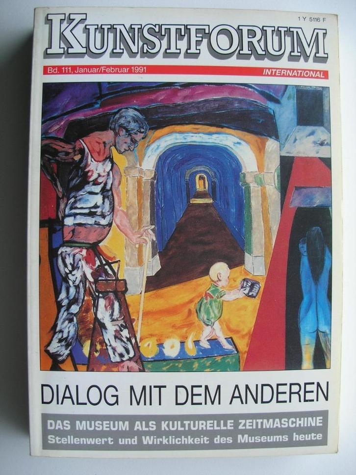 Kunstforum -Dialog mit dem Anderen, Boeken, Film, Tv en Media, Zo goed als nieuw, Ophalen of Verzenden