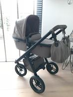 Dubatti Kinderwagen Taupe, Gebruikt, Verstelbare duwstang, Ophalen, Kinderwagen