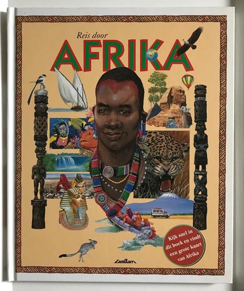 Reis door Afrika (incl. grote kaart van Afrika) Rob Bowden !, Boeken, Reisverhalen, Zo goed als nieuw, Afrika, Ophalen of Verzenden