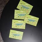 5 ongeopende zakjes van de plus voetbalstickers te koop, Ophalen of Verzenden, Nieuw, Overige binnenlandse clubs, Poster, Plaatje of Sticker