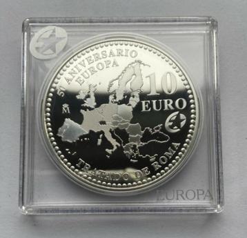 2007 SPANJE 10 EURO ZILVER ROME *PP* beschikbaar voor biedingen