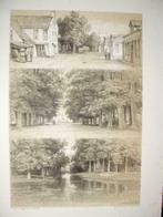 018 / Wolvega / Oranjestein en Oranjewoud  Litho 1882, Ophalen of Verzenden
