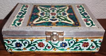 3 x sieraden doosjes aluminium puzzel doos en 6 hoek beschikbaar voor biedingen