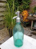 Brocante spuit fles, groen glas, Tuin en Terras, Ophalen of Verzenden