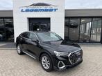 Audi Q3 Sportback  Q3 Sportback 35 S line Automaat Panorama, Auto's, Audi, Automaat, Zwart, 4 cilinders, 150 pk