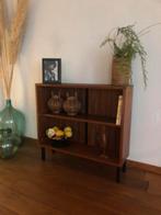 Vintage Simpla Lux Teak Boekenkast Jaren 60, Huis en Inrichting, Met plank(en), Gebruikt, Teakhout, Minder dan 100 cm