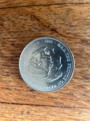 Herinneringsmunt, Engeland, 1981 beschikbaar voor biedingen