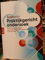 Praktijkgericht onderzoek  ZorgBasics, Boeken, Zo goed als nieuw, Verhoef, Kuiper, Neijenhuis, Dekker-van Doorn, Henk Rosendal