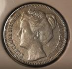 Koningin wilhelmina ½ gulden 1907, Ophalen of Verzenden, Koningin Beatrix, 1 gulden, Losse munt
