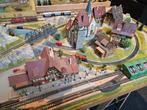 Treinplaat treinbaan landschapsplaat N spoor trein 1:160, Hobby en Vrije tijd, Modeltreinen | N-Spoor, Gebruikt, Gelijkstroom