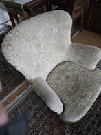 Vintage Fauteuil met Bloemenmotief, Huis en Inrichting, Fauteuils, Gebruikt, Vintage, 75 tot 100 cm, Ophalen of Verzenden
