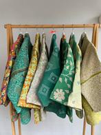 Kimono Vintage Kantha Quilt Patchwork India Sari, Maat 38/40 (M), Ophalen of Verzenden