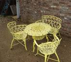oude bistro set tuin set tuintafel tuinbank tuinstoelen, Ophalen