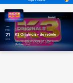 3 tickets K3 originals Antwerpen, Tickets en Kaartjes, Drie personen of meer