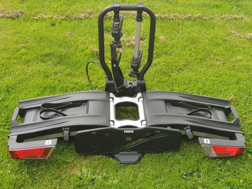 Fietsendrager Thule EasyFold XT 933 Voor E-bikes Kantelbaar, Auto diversen, Fietsendragers, Zo goed als nieuw, Trekhaakdrager