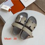 Hermes Sandalen - Maat 38, Kleding | Dames, Schoenen, Ophalen of Verzenden, Zo goed als nieuw, Beige, Sandalen of Muiltjes