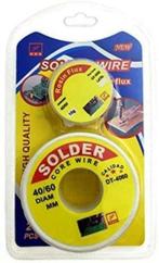 Tin Lood 40/60 Core Draad + Rosin Flux Soldeer Draad 1.0mm 5, Hobby en Vrije tijd, Knutselen, Ophalen, Nieuw