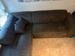 Nette Leen Bakker Hoekbank Antraciet (Links) - 4 jaar oud, Huis en Inrichting, Banken | Bankstellen, Ophalen, 250 tot 300 cm, Hoekbank
