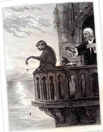 La Fontaine 1855 Fables - Johannot (ill) Quinet Band Fabels beschikbaar voor biedingen