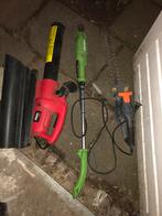 Goedkoop heggenschaar, brander, bladblazer, Ophalen, Gebruikt