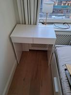 Make-up tafel met spiegel, Ophalen of Verzenden, Gebruikt, Hout, Minder dan 100 cm