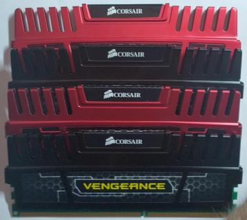 16GB DDR3 4x4GB PC3-12800 1600MHz Corsair Veng. XMP1.3 2212 beschikbaar voor biedingen