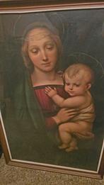 Reproductie Madonna del Granduca, jaren '40, Antiek en Kunst, Ophalen