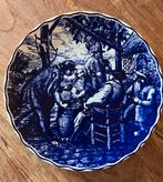 Vintage Boch La Louvière Delfts Blauw Bord, Antiek en Kunst, Ophalen of Verzenden