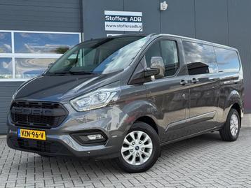 Ford Transit Custom 2.0 TDCI 131pk L2H1 Limited DC | D-RIEM  beschikbaar voor biedingen