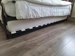 Eenpersoonsbed met onderschuif bed, 90 cm, Gebruikt, Eenpersoons, Metaal